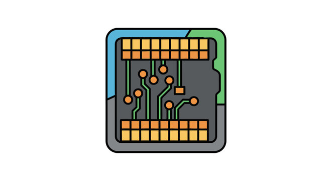 Microchip technology circuit board digital memory
