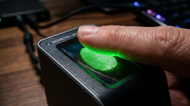 A close-up of a businesswoman's finger pressing a button on a business laptop computer keyboard while working online in a technology office network