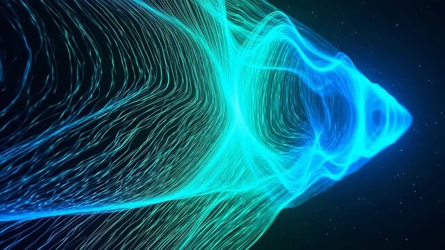 Dynamic Data Flow Transition: Black to Pulse