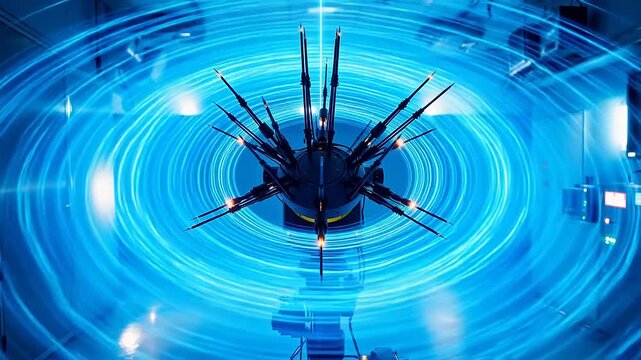 Phased Array Radar Scanning Beacon Pattern