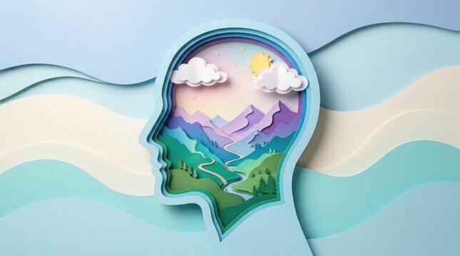 World mental health day nurturing inner peace and wellbeing through self care and mindfulness