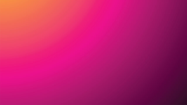 Vibrant gradient background featuring smooth transition from orange to dark purple hues suitable for digital design projects wallpaper and artistic creative compositions