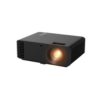 Compact Portable Mini Projector with Glowing Lens for Home and Office Use