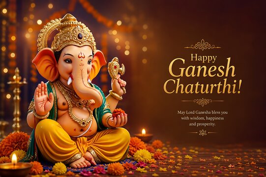 Bal Ganesh Ganpati Bappa Ekdant Vakratund Vinayak Chintamani Idol Celebration During Vinayak Ganesh Chaturthi Angaraki Sankashti Chaturthi Ganesh Jayanti Anant Chaturdashi/ Ganpati Bappa