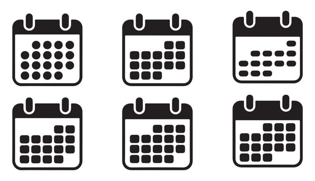 Pixel interface buttons and navigation icons for retro style video game development kits.