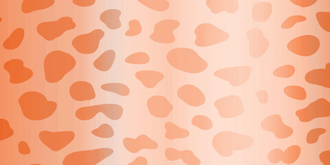 A vintage brown and pink leopard-skin pattern featuring a seamless animal textile texture with heart vector design for retro wallpaper and fabric print decoration © Al
