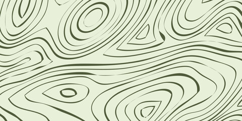 Abstract Topographic Lines Pattern Background. © Girlda