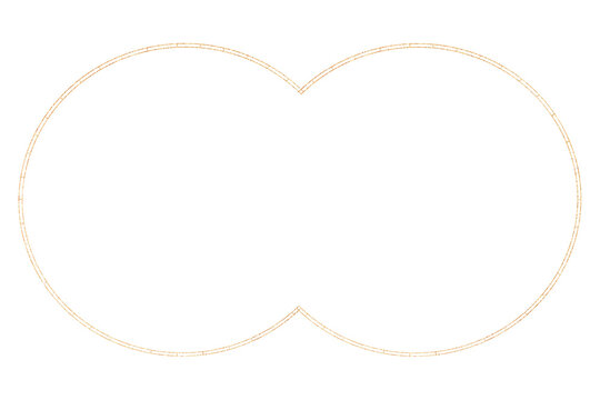 Vesica piscis png, spiritual illustration, transparent background