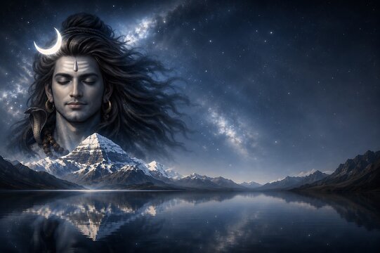 Shiv Shankar Mahadev Nilkanth Bholenath with Mata Parvati Shivshakti on Mahashivratri celebrating divine union love devotion spiritual energy and blessings