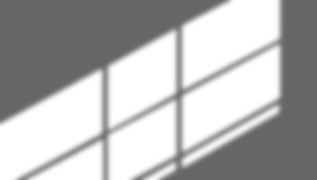 Oblique shadow shade window overlay on transparent backgrounds 3d rendering png