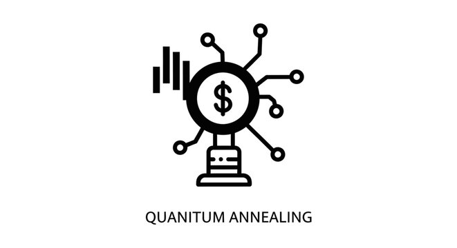 Quantum Computing for Finance: Dollar Symbol in Circuit, AI Data Analysis