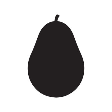 Abocado flat icon vector.

