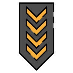 Naklejka premium Military Illustration