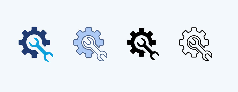 Improveoptimize Multiple Icon Illustration Vector
