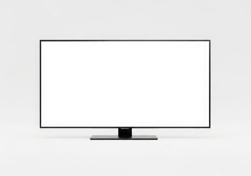 Simple black horizontal line on white canvas isolated on white background