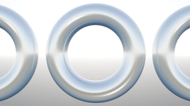 3D Stylized Game Coin with Star and Moon Icon, Rotating Loop Reward Token Concept