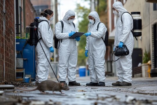Hantavirus task force tracks a stealthy rodent in a grim urban alley