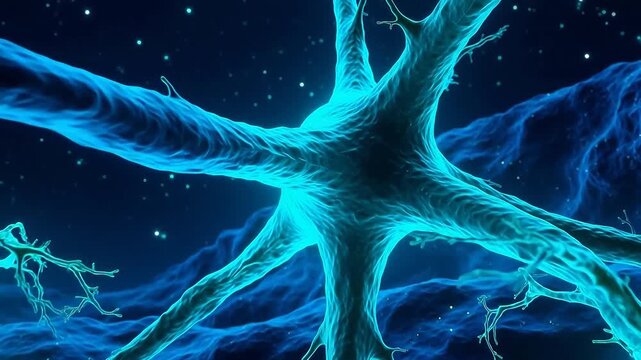 Microscopic Neural Network: Axon Terminal Synapse Formation