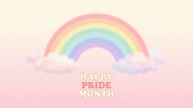 Celebrate Pride Month with vibrant LGBTQ+ visuals and rainbow imagery, showing support and inclusivity for all