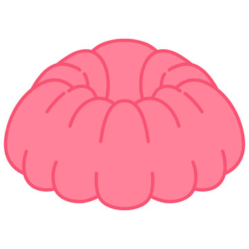 jelly pudding food vector illustration
