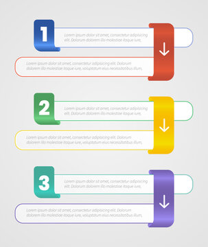 stacked bar board for infographic design needs