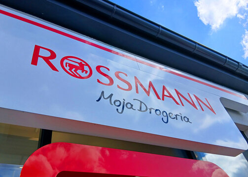 Zalasewo, Poland - 11 May 2026: Rossmann store.