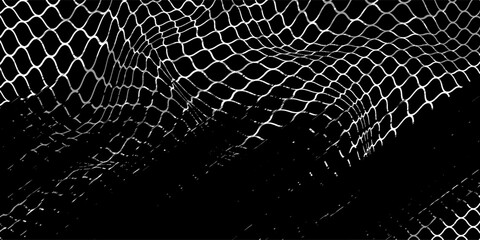 Net pattern. Rope net vector silhouette. Soccer, football, volleyball, tennis and tennis net pattern. Fisherman hunting net rope texture or pattern. © Achmad Sukriyadi