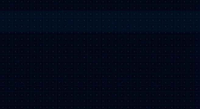 Dark blue digital grid background, abstract technology dot pattern loop, futuristic data screen texture with subtle glowing points