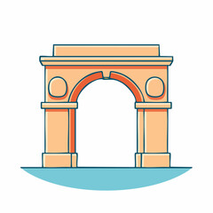 Fototapeta premium Archway Illustration