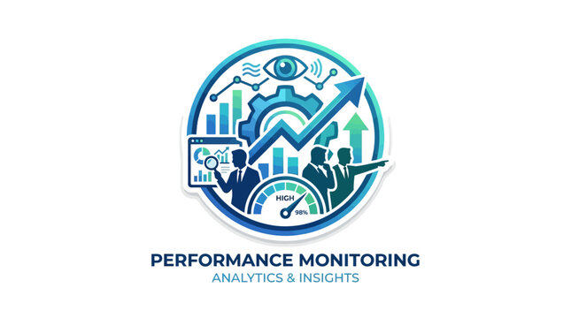 Performance monitoring analytics and insights logo