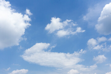 Fototapeta premium blue sky with clouds . nature background