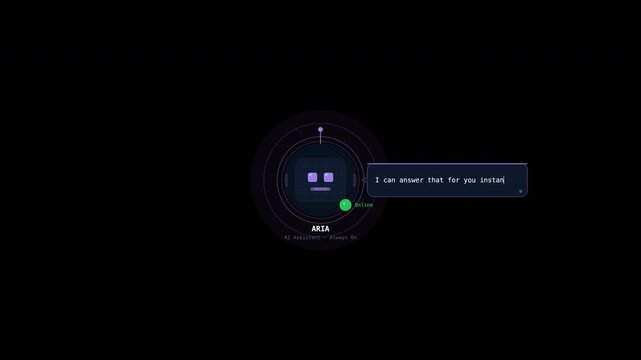 Digital assistant icon, mica, ideal for technology, ai, virtual assistant concepts in web design, presentations, and digital marketing materials.