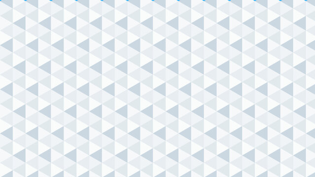 Minimal White Abstract Triangle Pattern Background with Subtle Gray Geometric Mosaic Texture, Modern Seamless Polygon Design for Wallpaper, Branding and Digital Backdrop