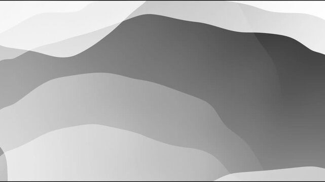 vector illustration of a mountain landscape
