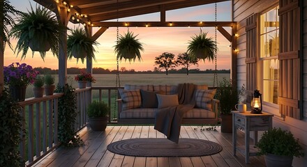Fototapeta premium swimming pool at sunset