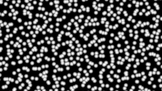 Abstract microscopic cell division motion background