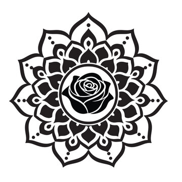 bast nandala  Silhouette vaktor icon 