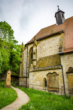 Old church in Creglingen Germany 
