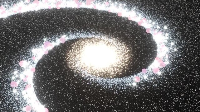 Galaxy universe cosmic nebula space bg 4k