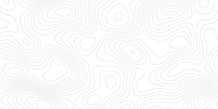  Modern Topographic Elevation Map with White Wavy Patterns for Digital Cartography and Geographic Information System Software UI