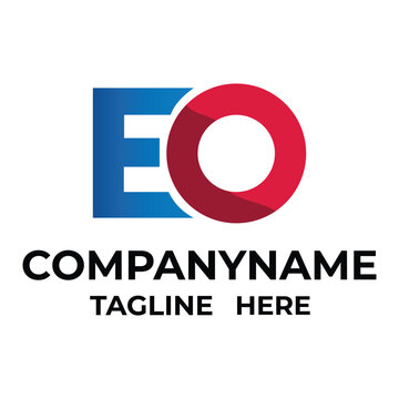 EO letter eo logo icon 