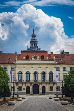 old town hall in Sombor, Serbia