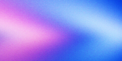 Obraz premium Vibrant gradient background with pink blue hues and grainy texture