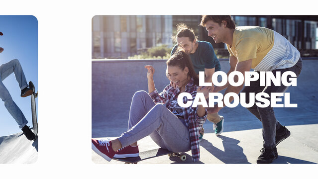 Looping Carousel Parallax