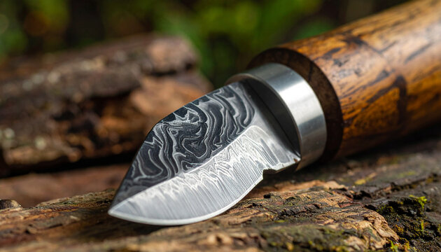 Knife blade detail