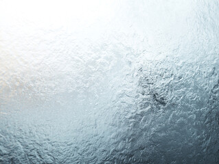 Obraz premium Frosted Glass Winter Texture Background with Soft Diffused Light