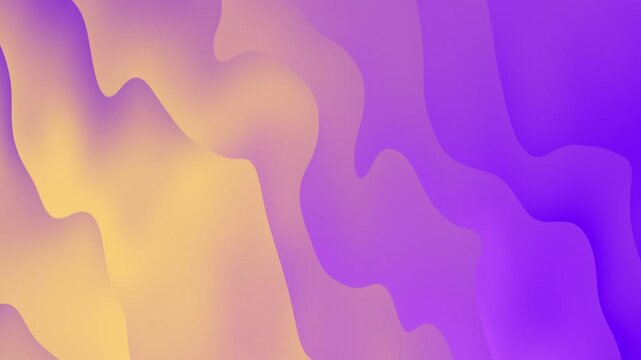 Abstract gradient waves footage