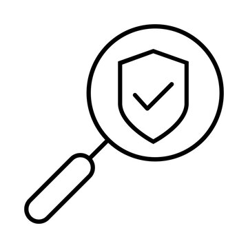 Protection vector icon. Defense Illustration sign.  Security symbol. safety logo.