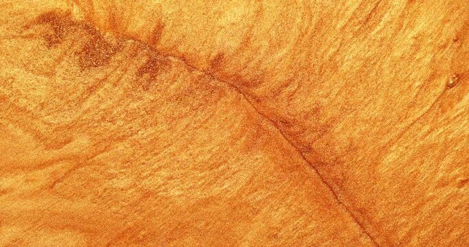 Liquid Gold Terrain Macro Background