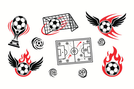 Seamless vector illustration pattern of funny cartoon animals and dogs with soccer football casino poker card game icons, black symbols, skull, cat and dog print design